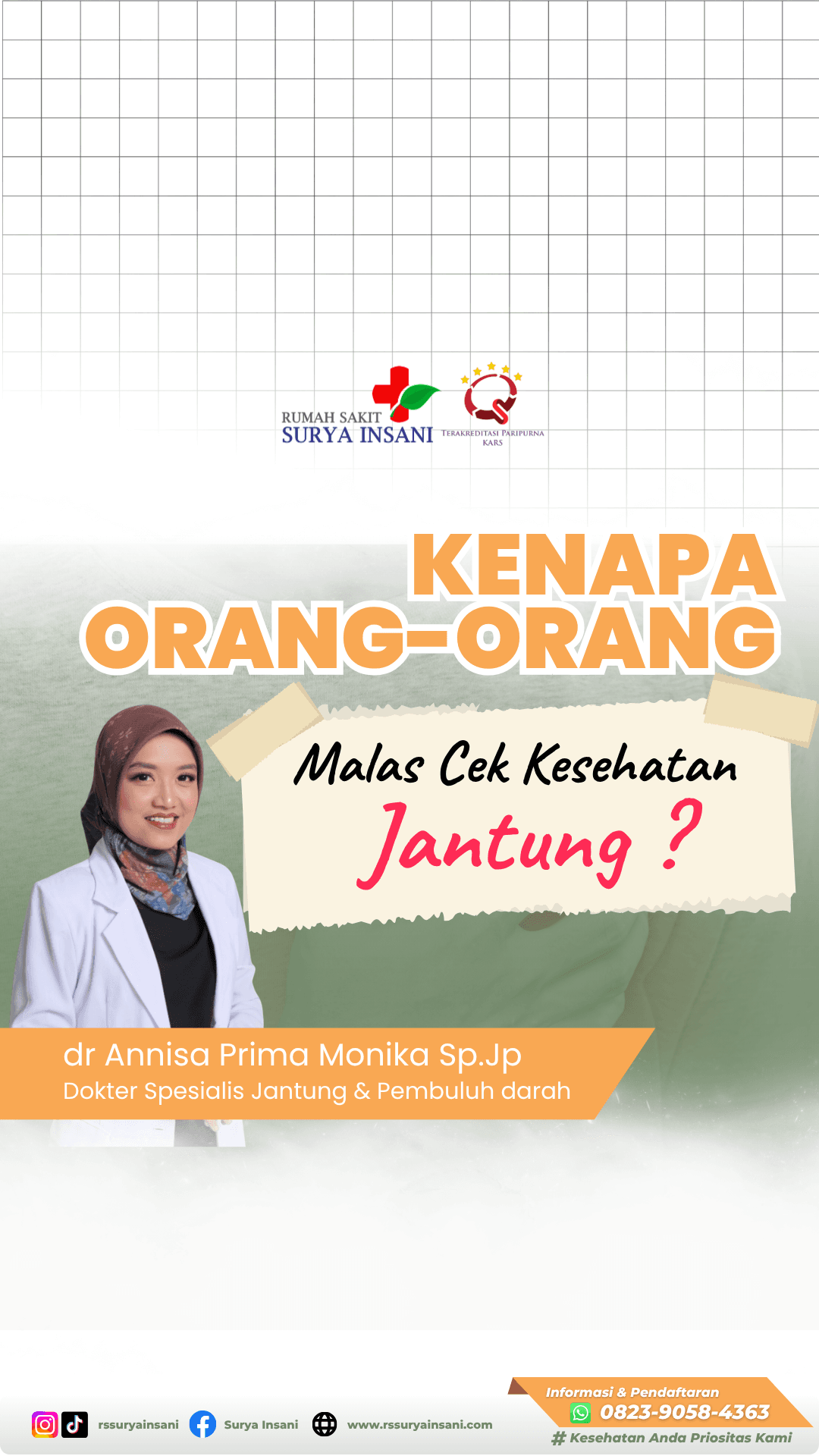 Kenapa orang-orang malas cek kesehatan jantung?